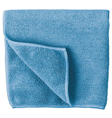 LAVETA SOFTTRONIC 2 DIN MICROFIBRA  40X40 CM  ALBASTRA  VERMOP